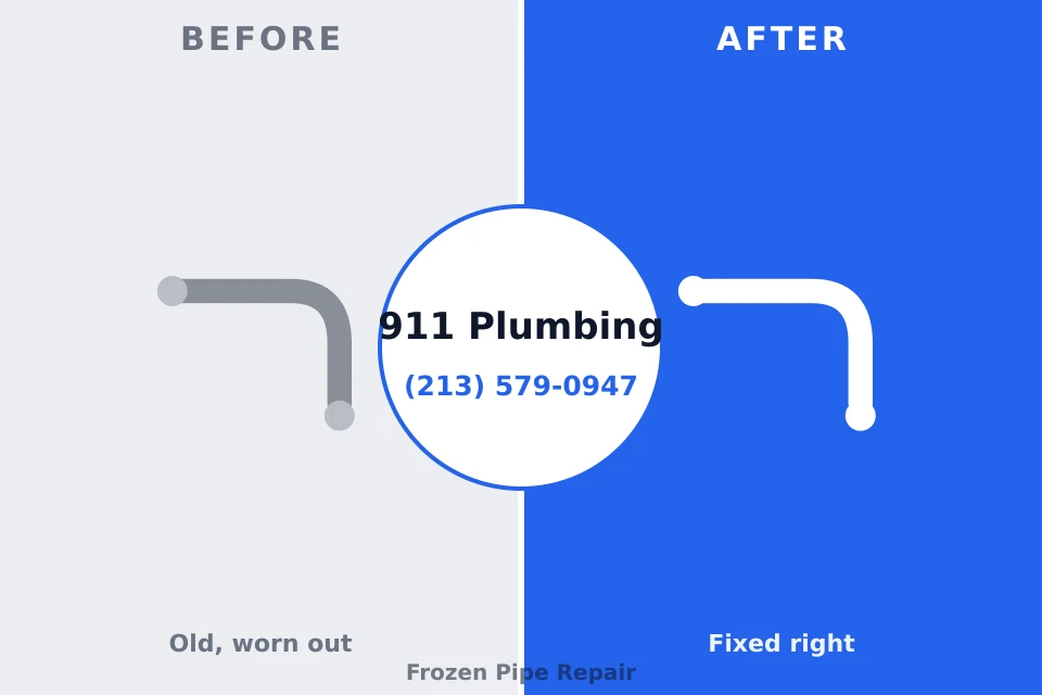 Before and after: plumbing company Duchesne, UT